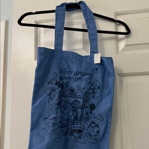 Blue Disney Tote Bag